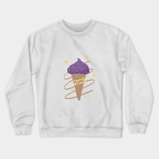 Yummy ice cream Crewneck Sweatshirt